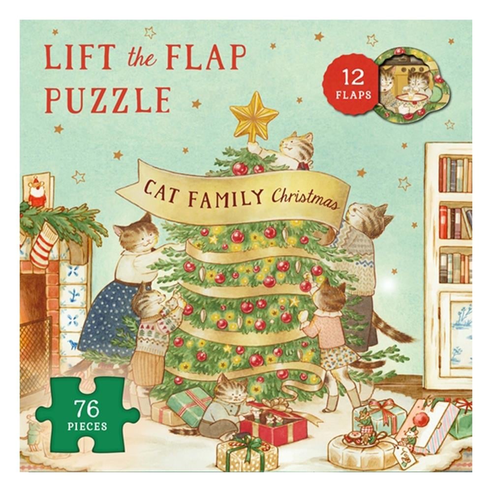 Cat Family Christmas - Lift The Flap Puzzles 9780711287853