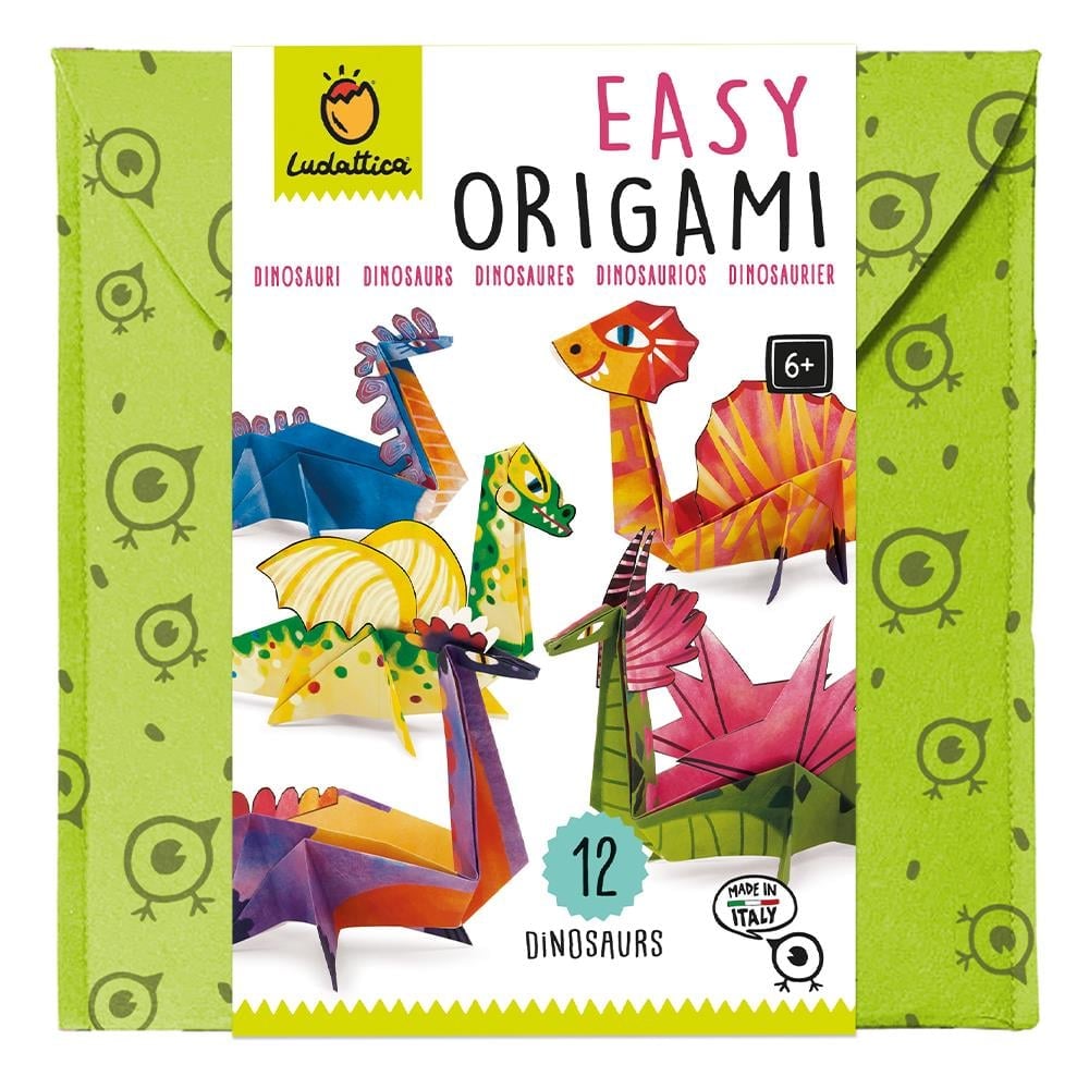 Adım Adım Origami - Dinozorlar