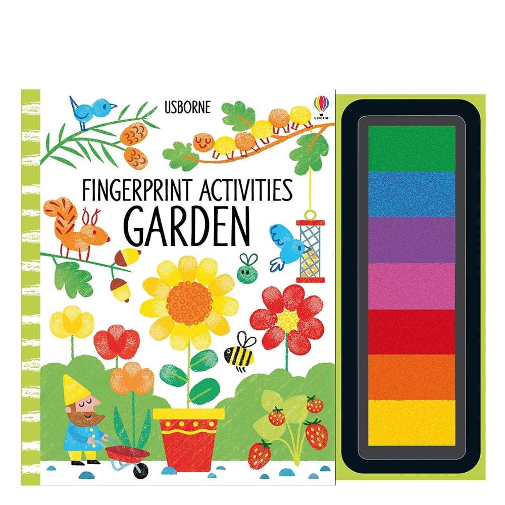  Fingerprint Activities Garden | Fiona Watt | Usborne Publishing | 9781474932301 | 