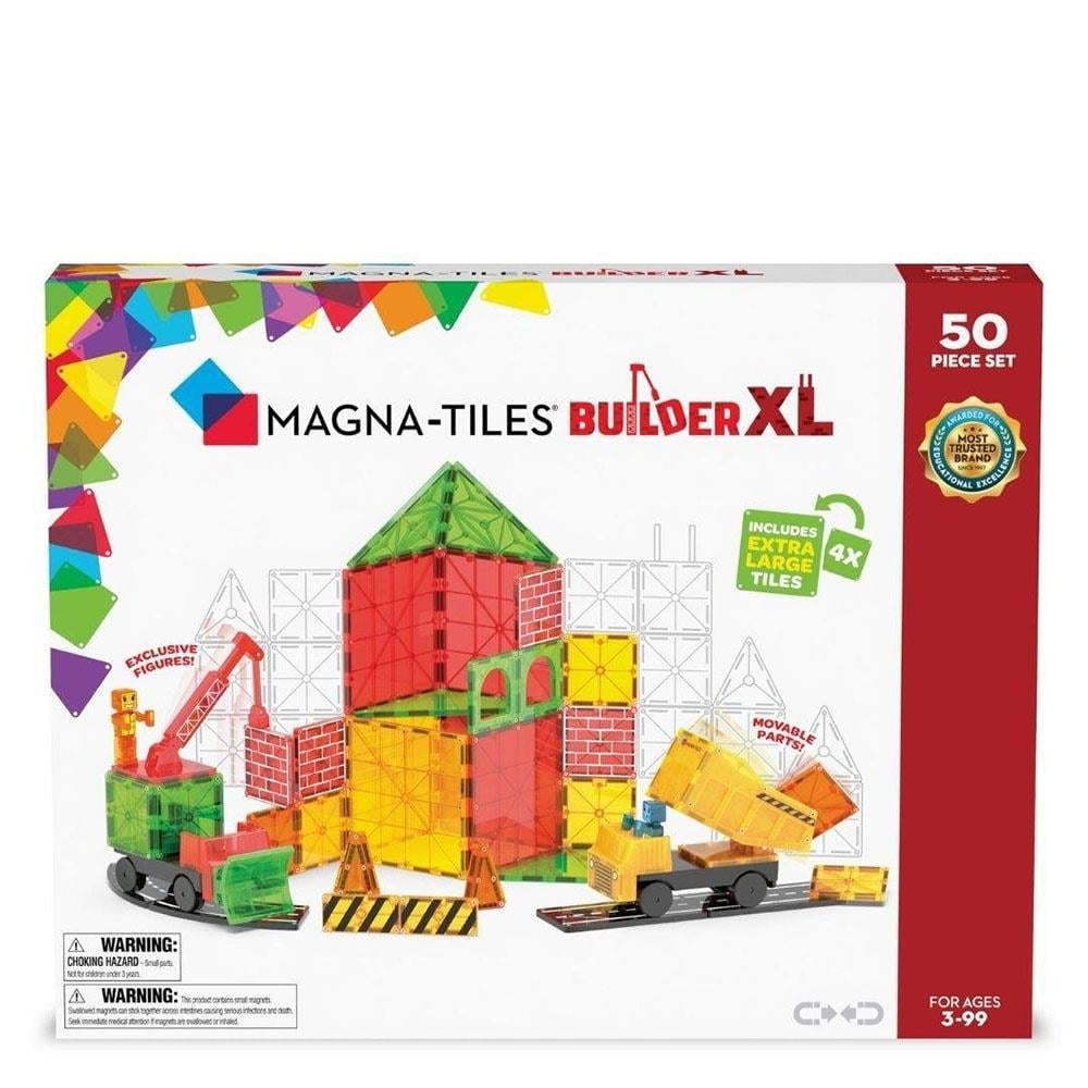 Magna-Tiles XL İnşaat Seti - Manyetik Blok Oyuncak – Tırtıl Kids