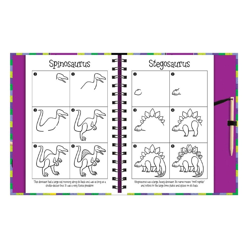 Scratch And Draw - Dinosaurs