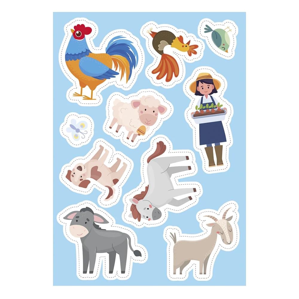 Sticker ve Aktivite Kitabı - Çiftlik