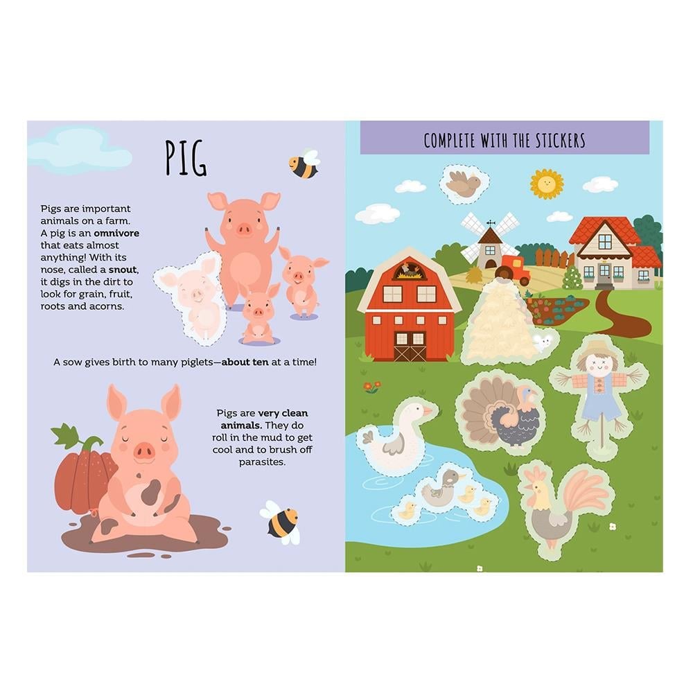 Sticker ve Aktivite Kitabı - Çiftlik