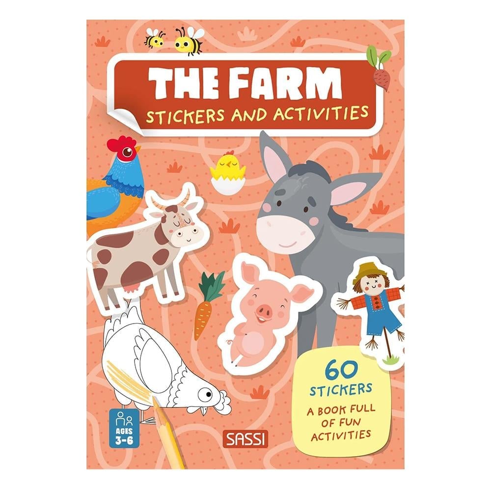 Sticker ve Aktivite Kitabı - Çiftlik