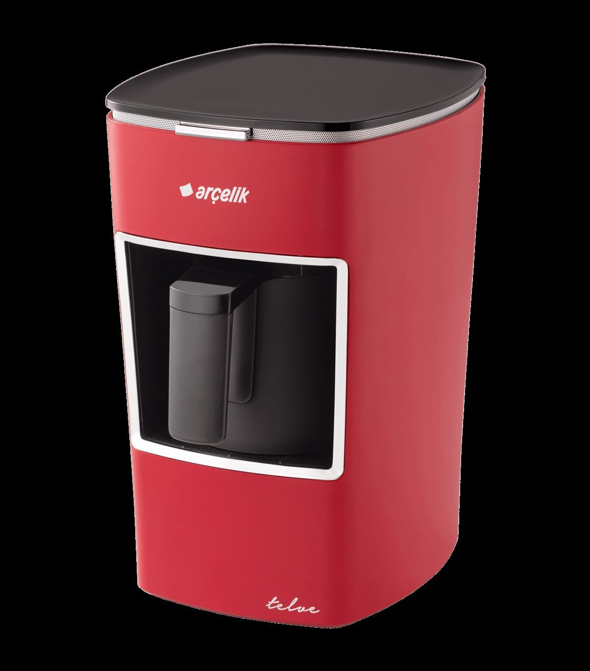 Arçelik K 3300 Kırmızı Mini Telve Türk Kahve Makinesi - Galeri Gürses  Arçelik
