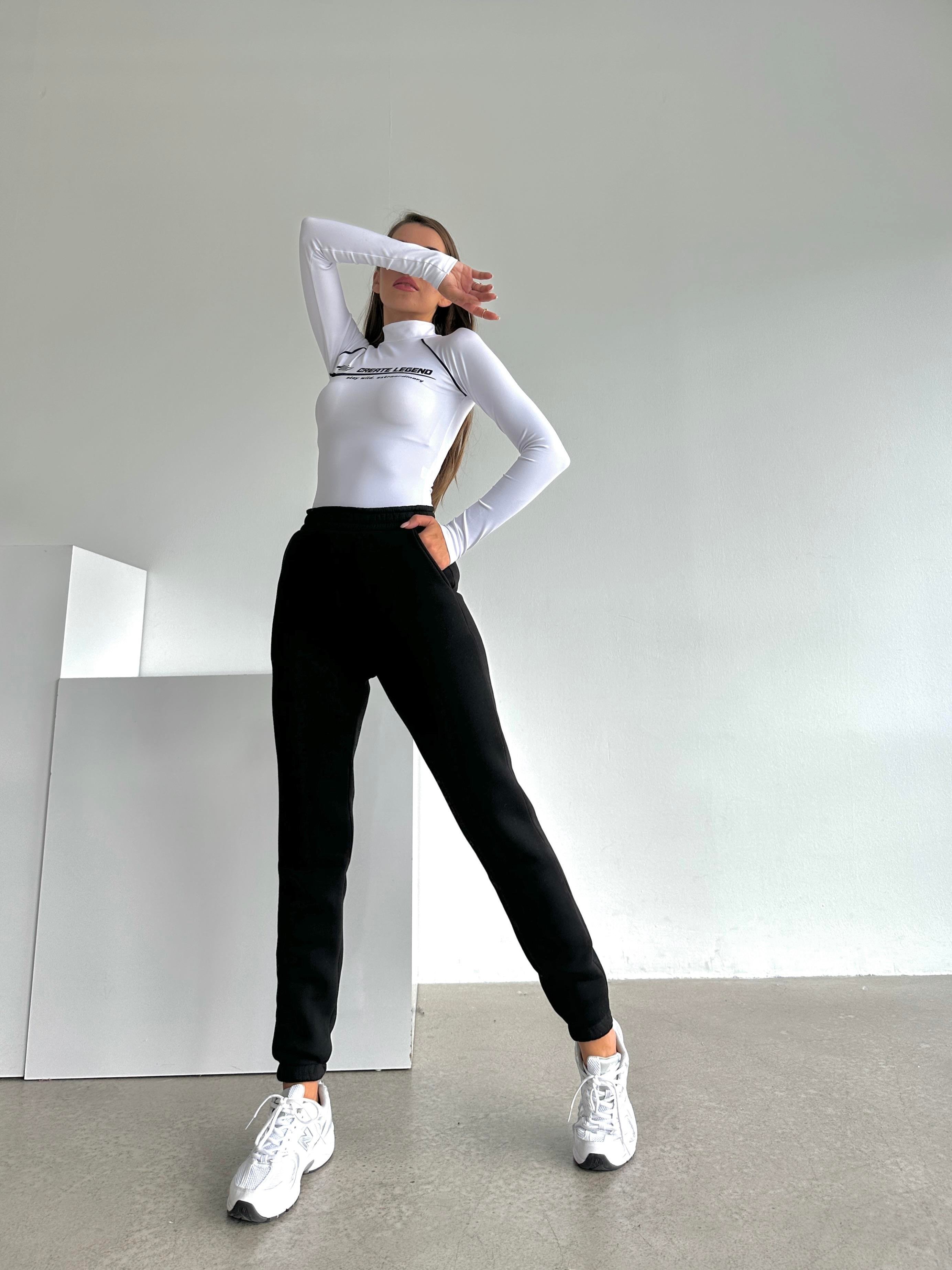 Waist Tire 3 Yarn Shardon Jogger Tracksuit Black