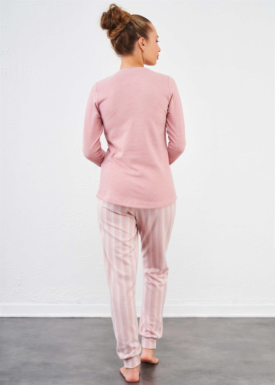 Kadın Termal Pijama Takım - 10651 | Relax Mode