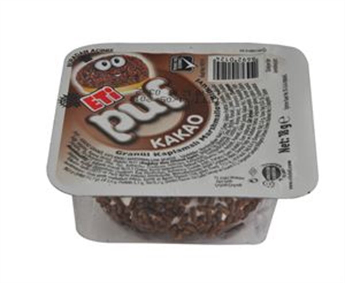 Eti Puf Kakaolu Marshmellow 18 Gr İstanbul İçi Online Siparişle Kapında -  Üçler Market