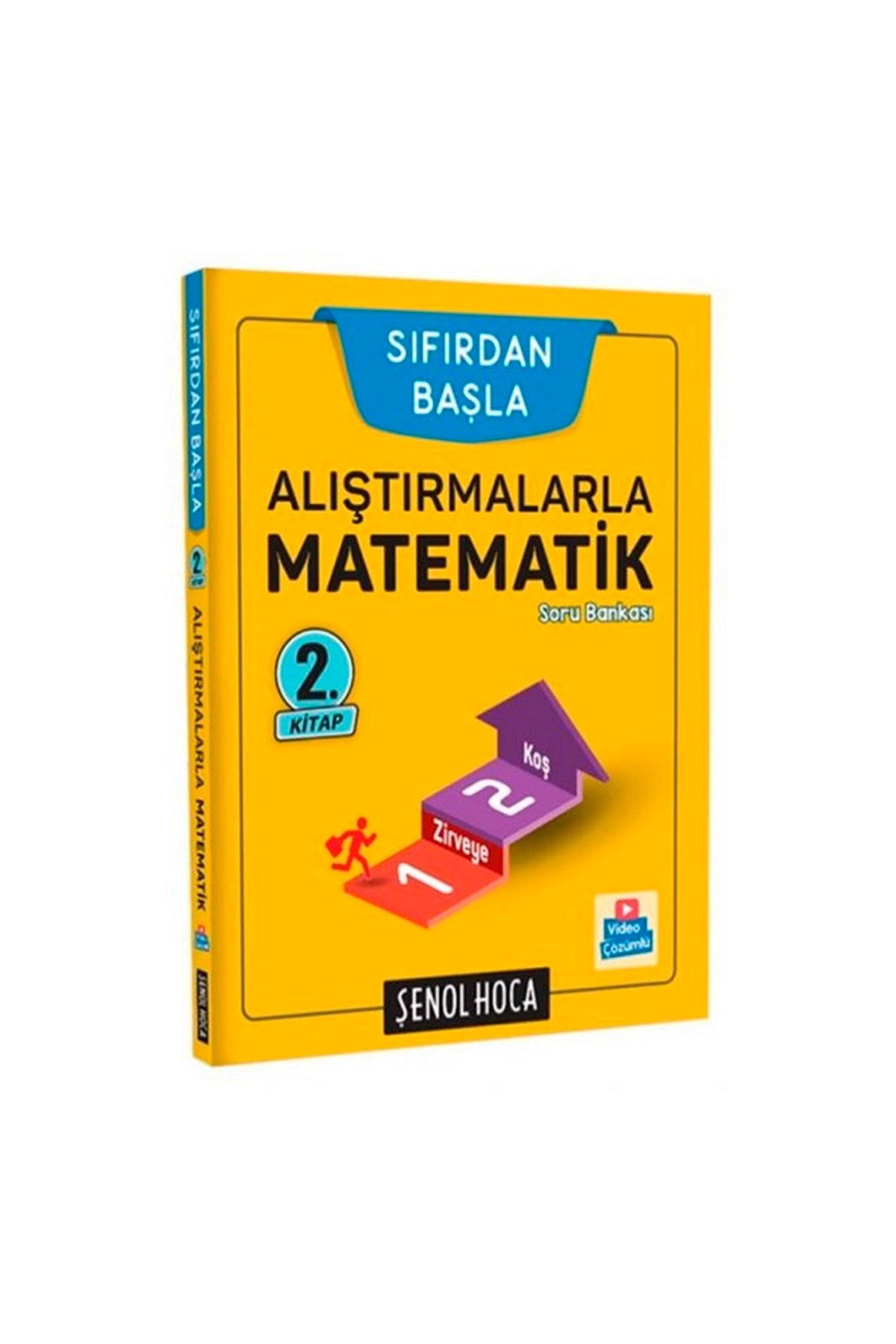 Şenol Hoca Yayınları Sıfırdan Başla Alıştırmalarla Matematik 2. Kitap Soru  Bankası - Kitap Etkisi