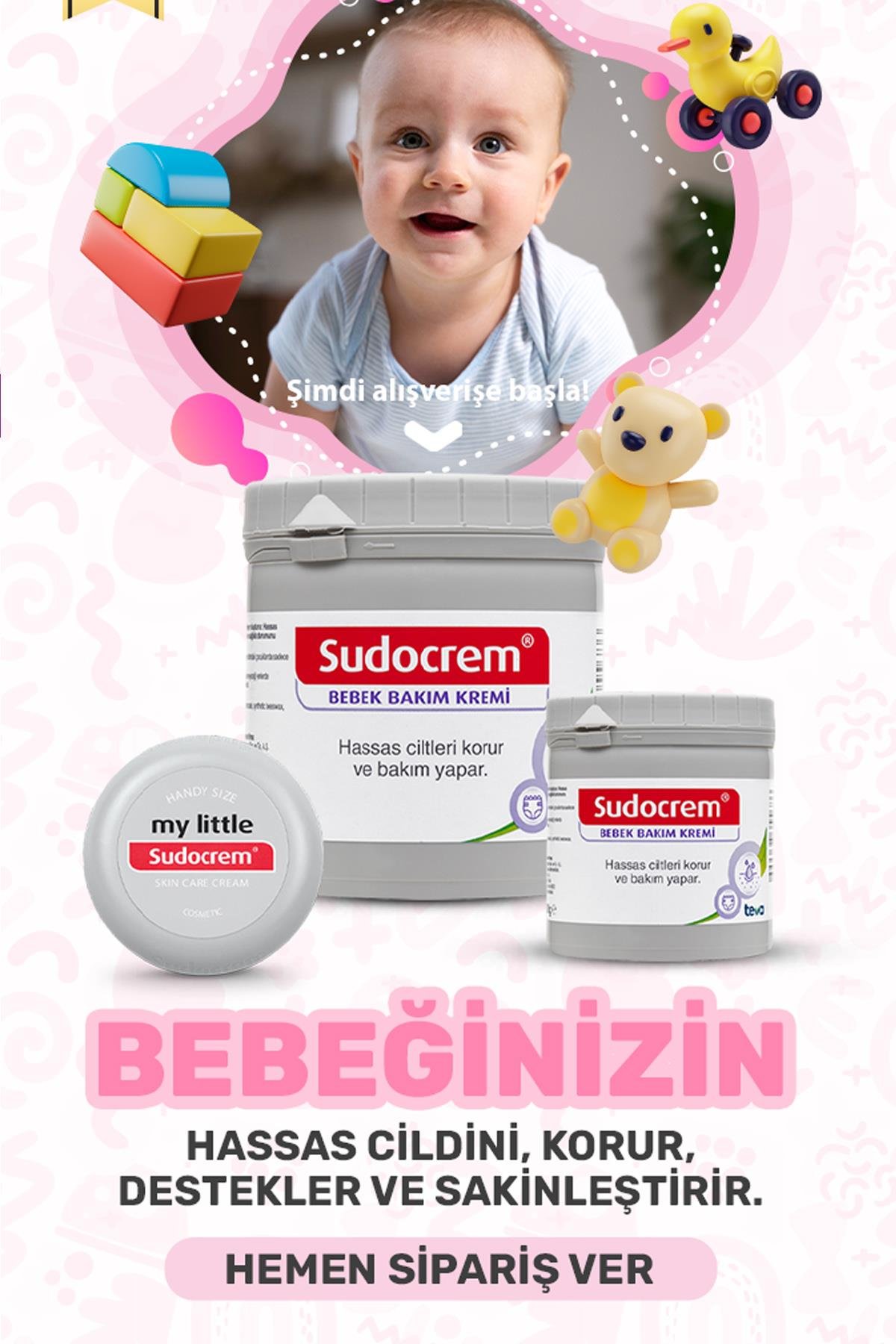 Sudocrem Bebek Bakım Kremi 125 gr Fiyatı | Farmakozmetika