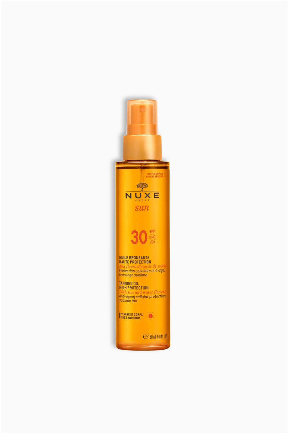 Nuxe Huile Solaire Bronzlaştırıcı Yüz ve Vücut Yağı SPF30 150 ml