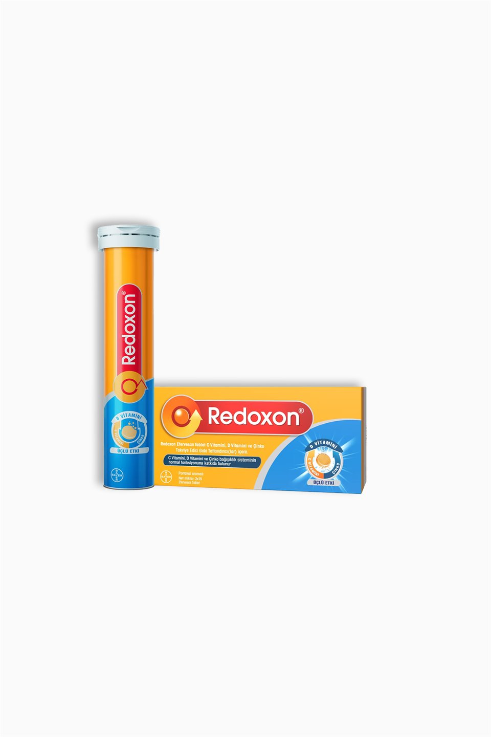Redoxon 3'lü Etkili 30 Efervesan Tablet Fiyatı | Farmakozmetika