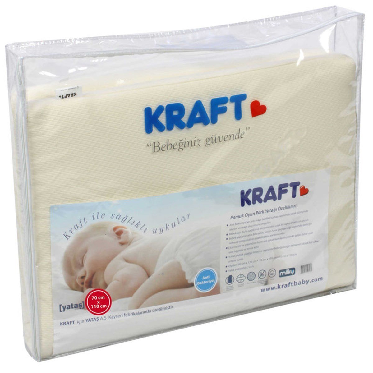Kraft Yataş Coty Oyun Parkı Yatağı 70*110 cm | Kraft