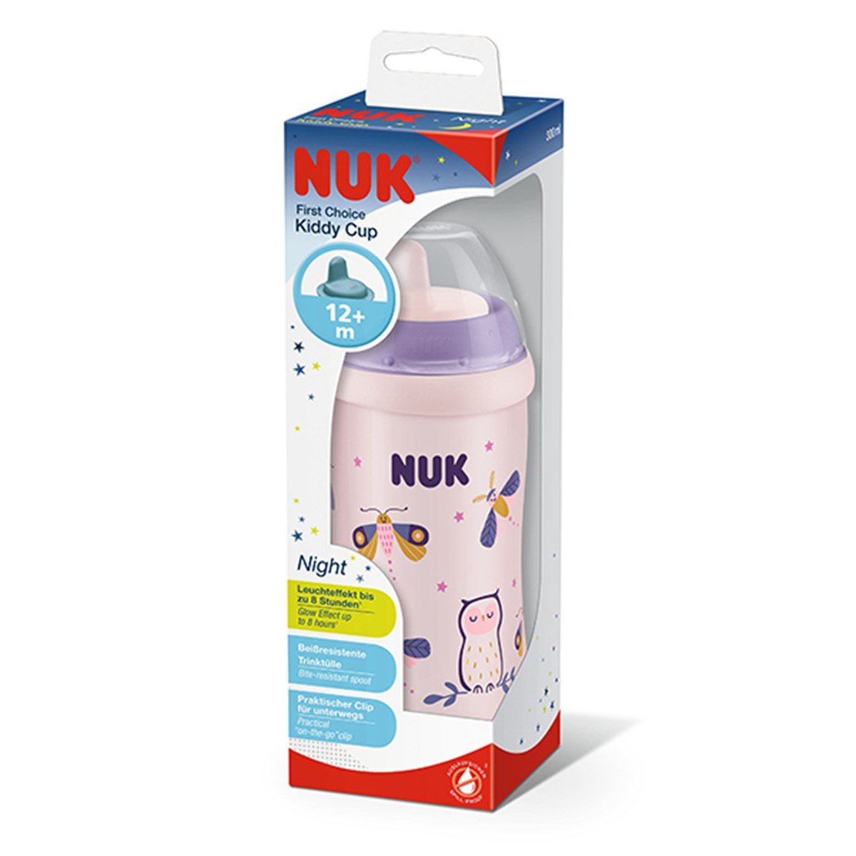 Nuk FC Plus Karanlıkta Parlayan Kiddy Cup Suluk 300 ml | Nuk