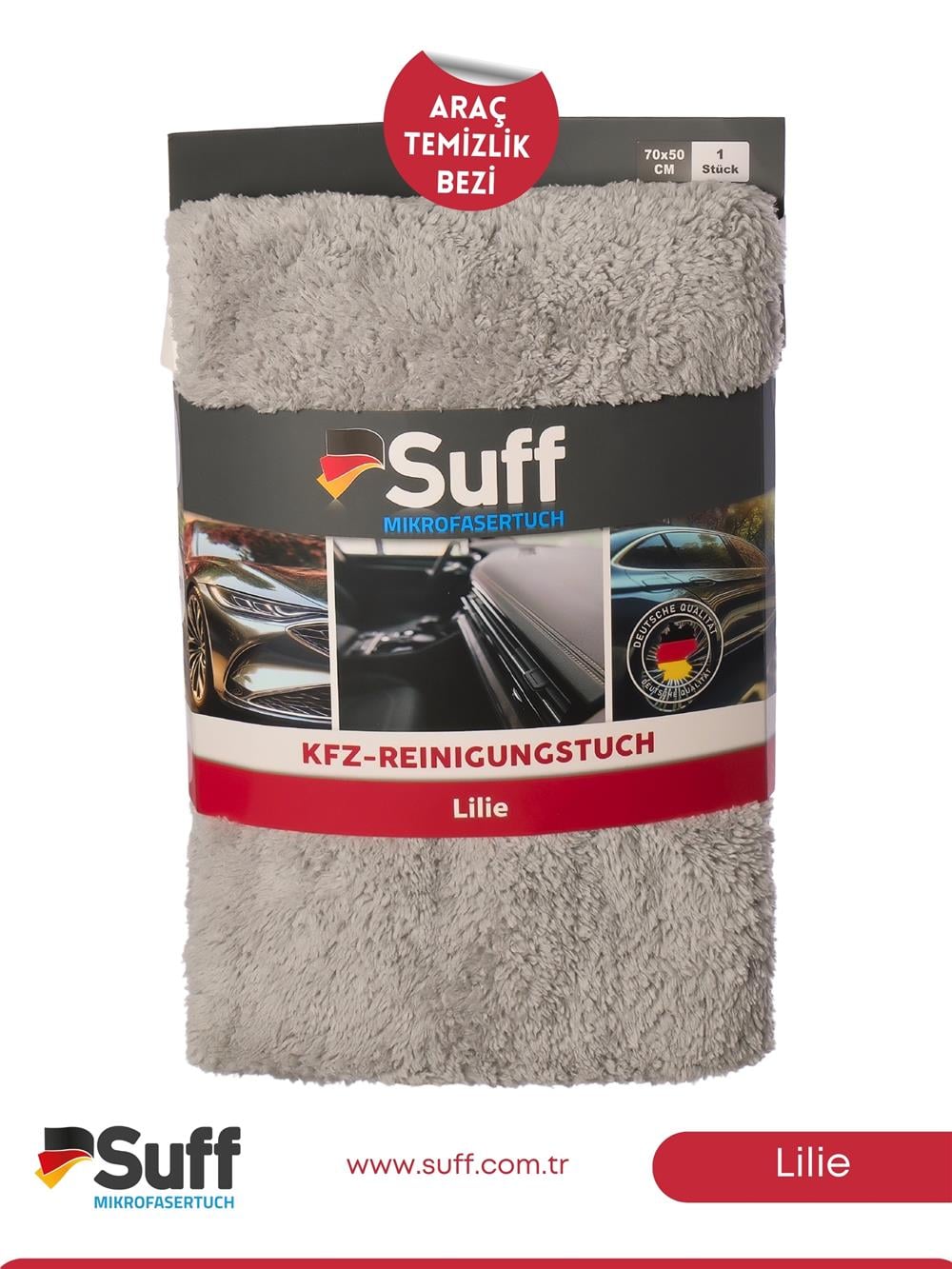 つつじ Suff Lilie Araç Temizlik Bezi 70x50