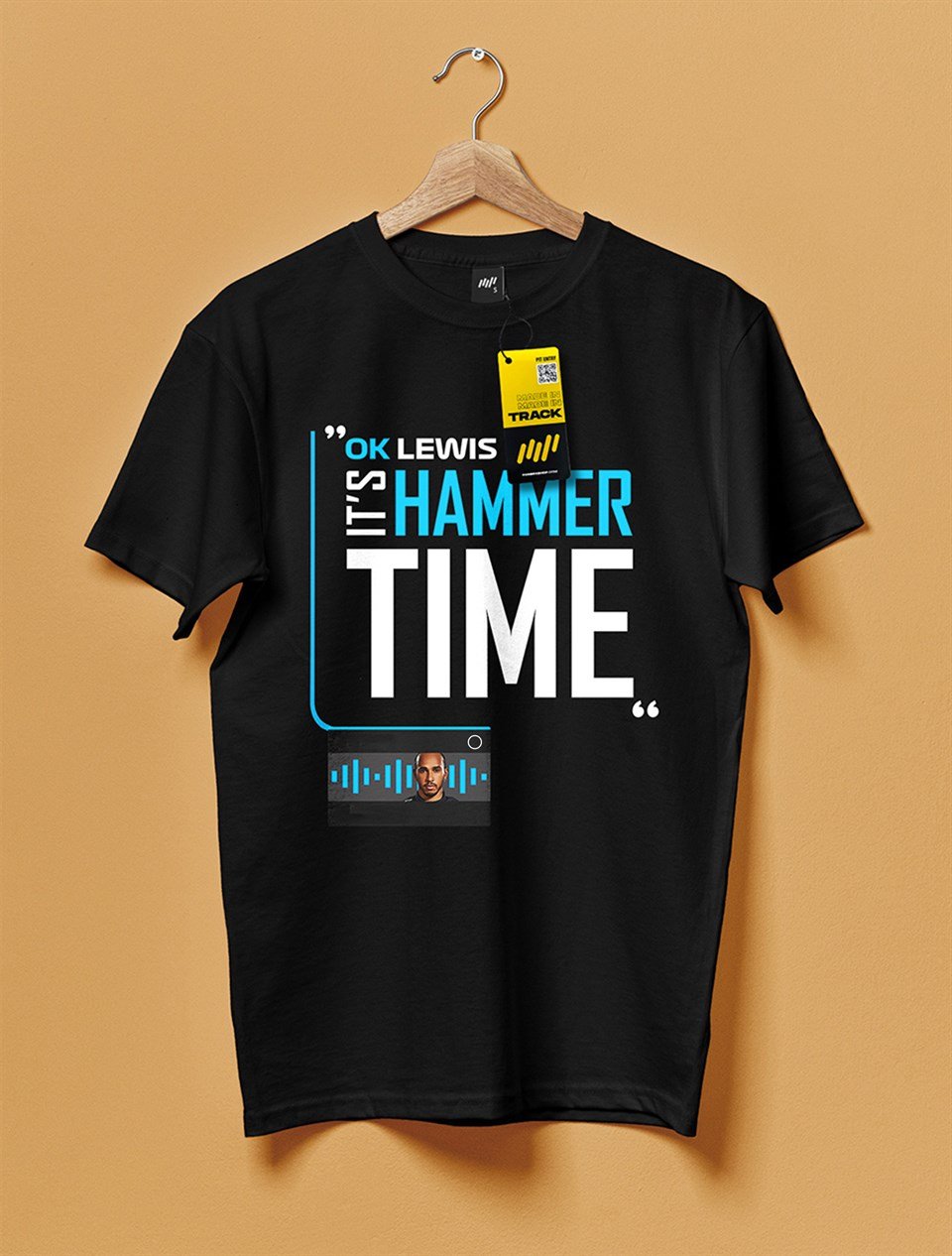 Lewis HammerTime Radio Series Siyah T-Shirt