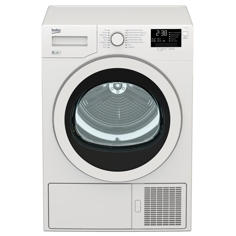 Beko D 80 HP A++ 8 Kg Çamaşır Kurutma Makinası