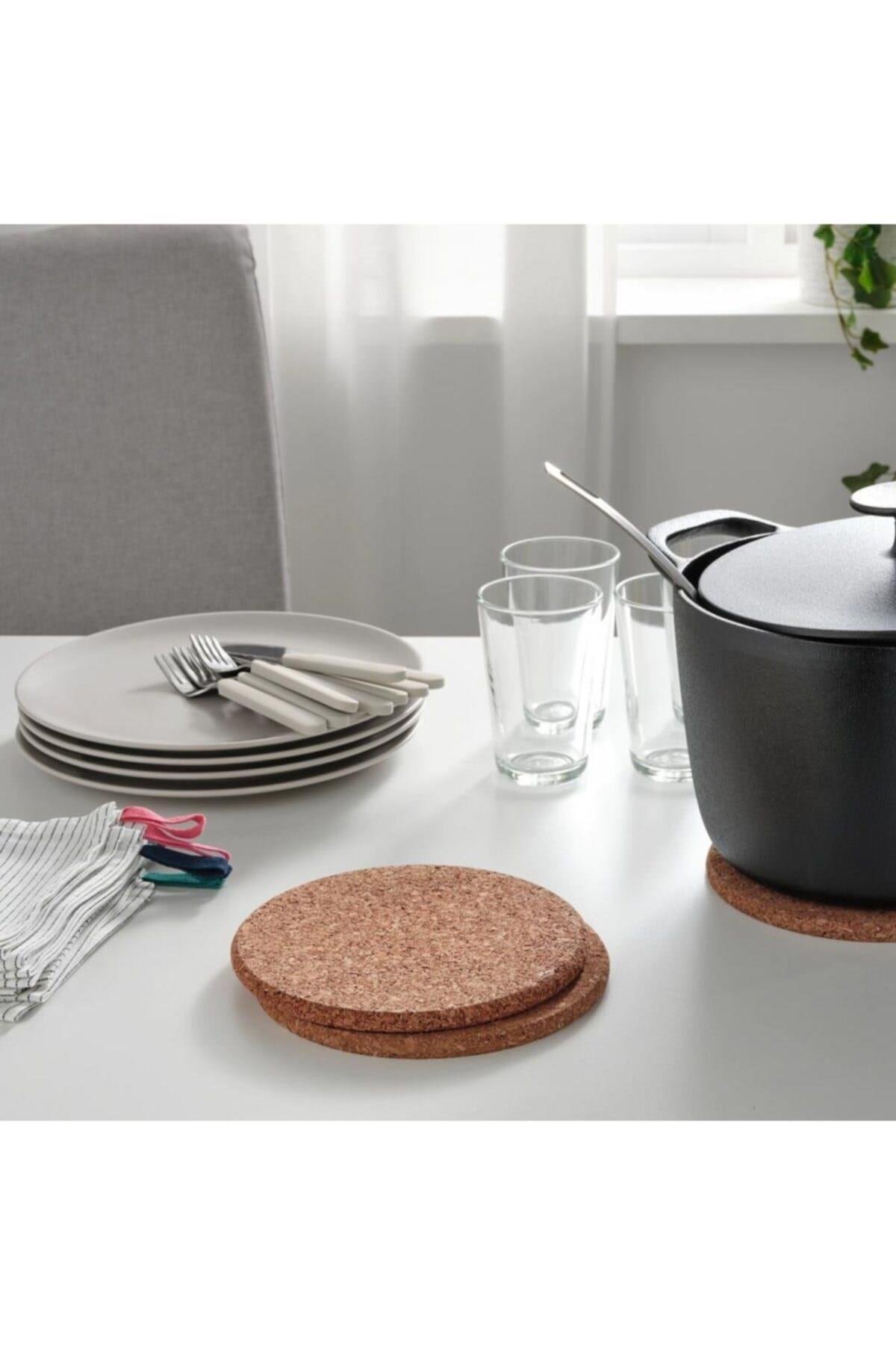 IKEA Heat Nihale Mantar Tava Çaydanlık Altlığı 1 Adet