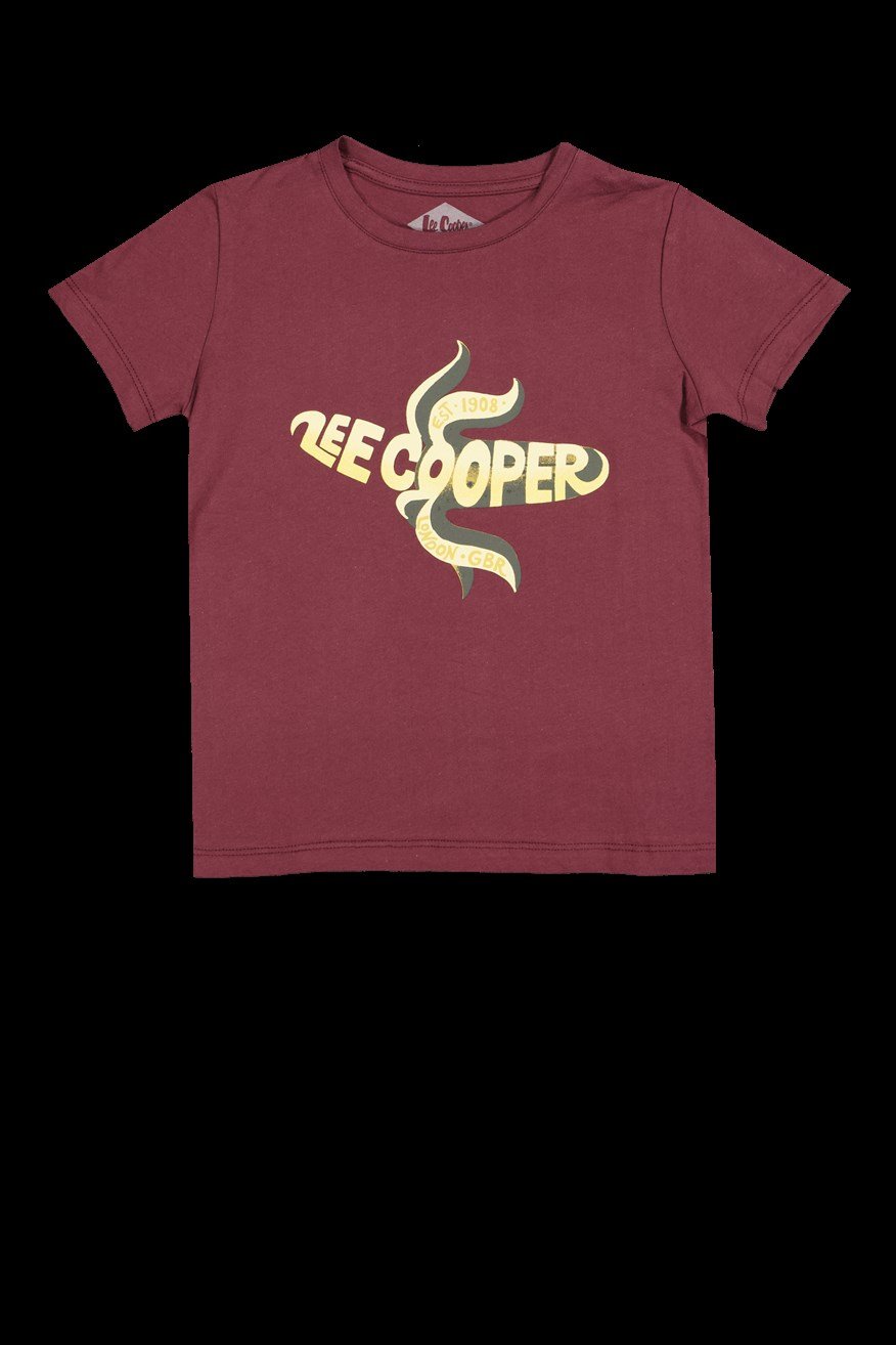 Banana Erkek Cocuk Bisiklet Yaka T Shirt Murdum Lee Cooper