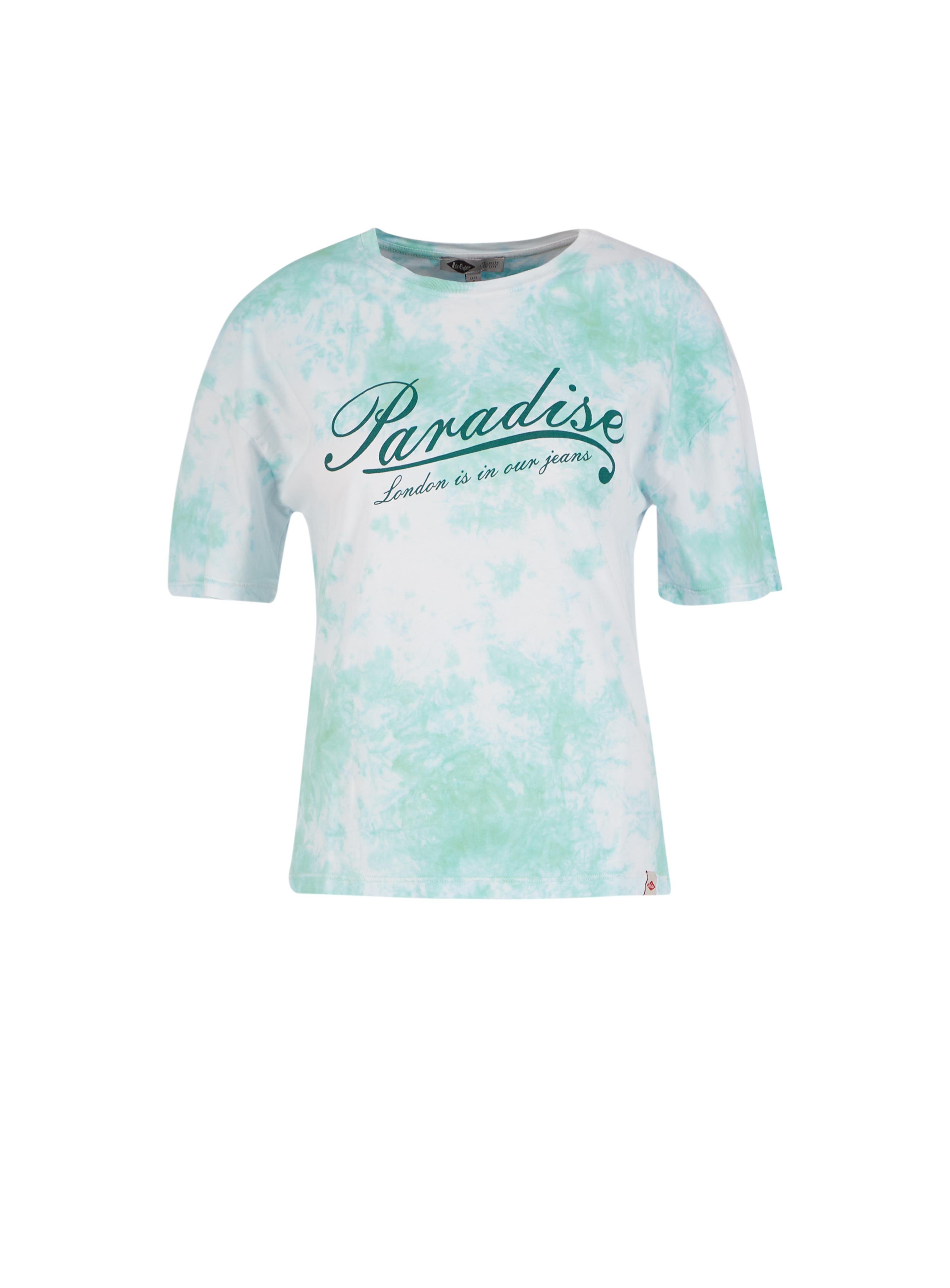 Becky Kadın %100 Pamuk Bisiklet Yaka T-Shirt Mint - Lee Cooper Türkiye