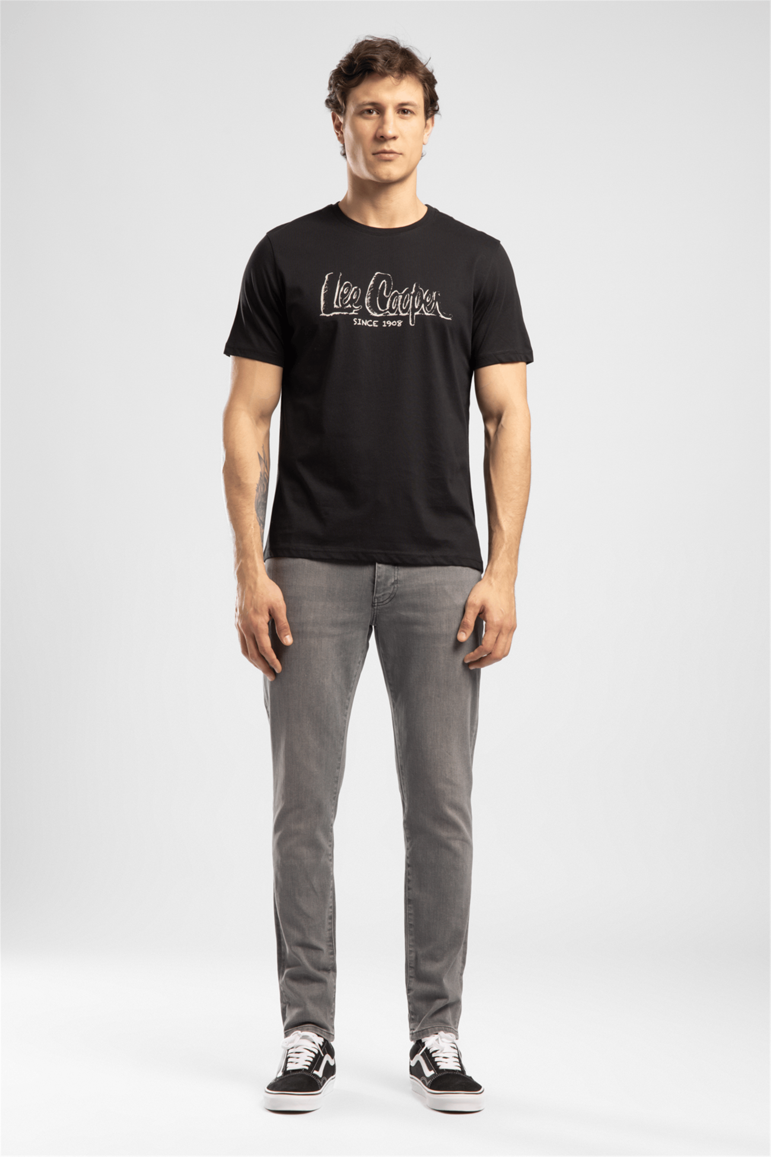 Drawos Erkek Regular Fit %100 Pamuk Basic Bisiklet Yaka T-Shirt