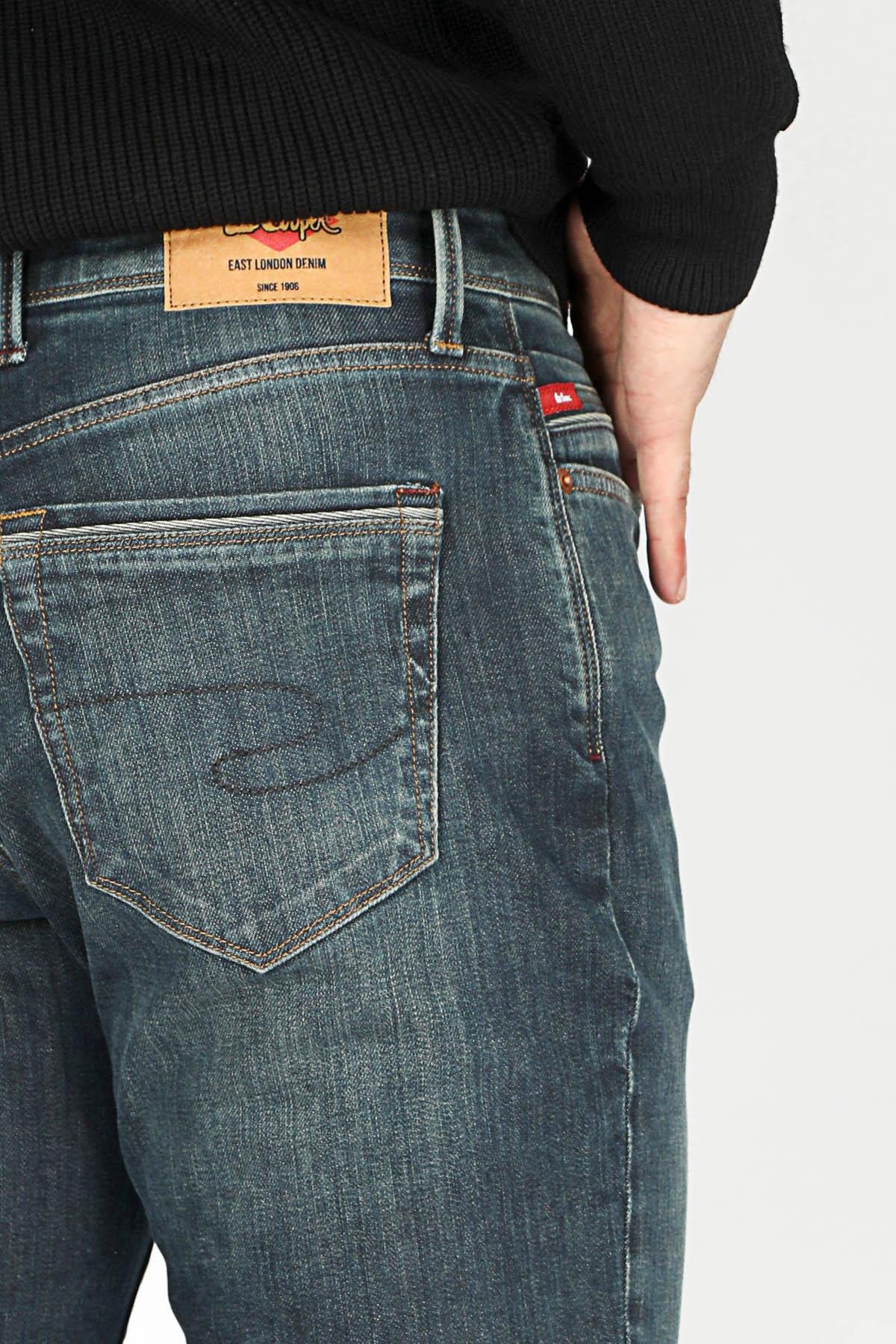 Jack Yüksek Bel Dar Kesim Dar Paça Lisa Bnz Mid Erkek Jean