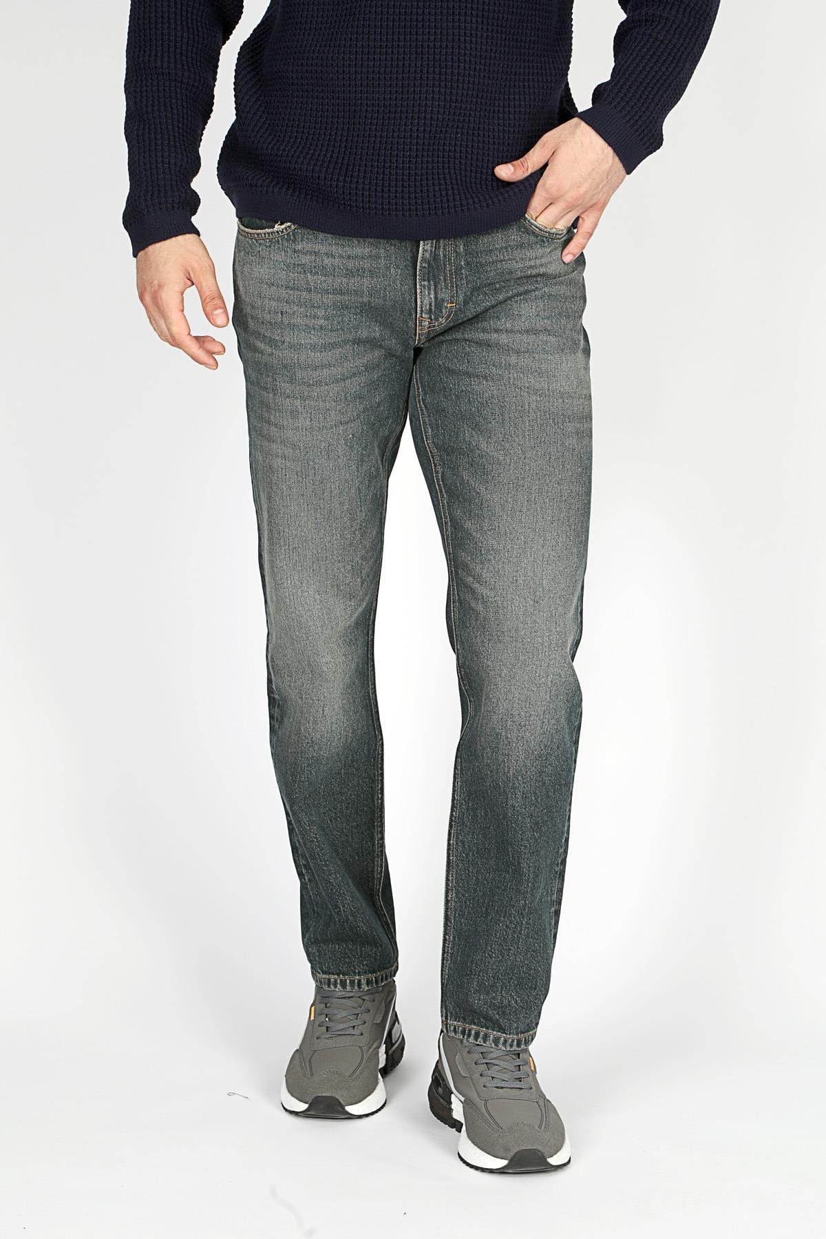 Jagger Normal Bel Dar Kesim Düz Paça Neil Juniper Stone Erkek Jean