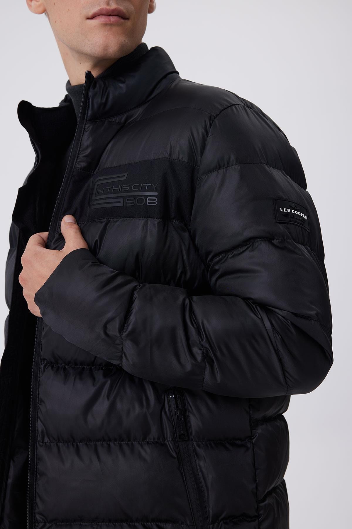 Lıver Erkek Şişme Mont Siyah - Lee Cooper Türkiye