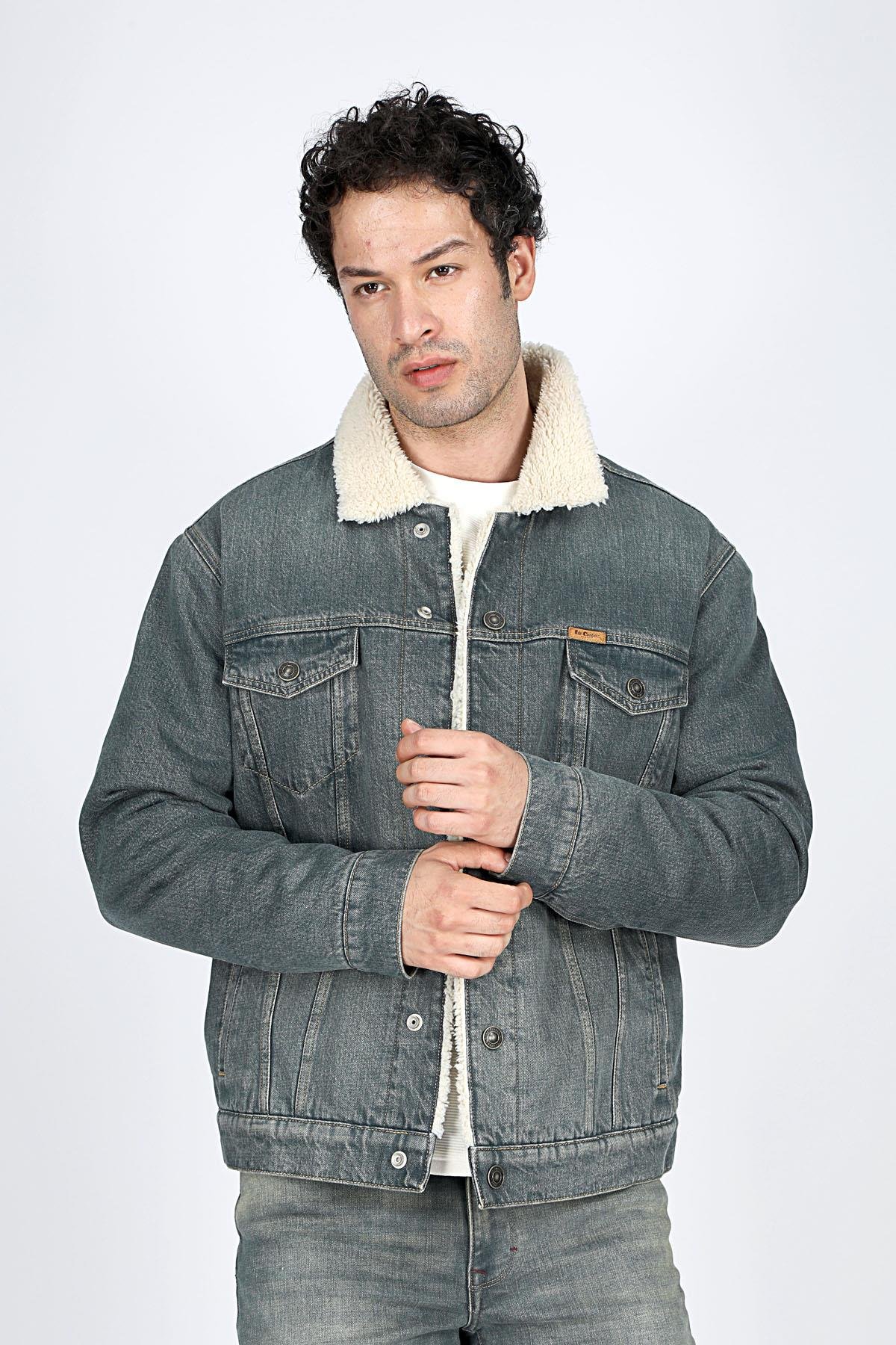 Puebla 2 Erkek %100 Pamuk Jean Ceket - Lee Cooper Türkiye