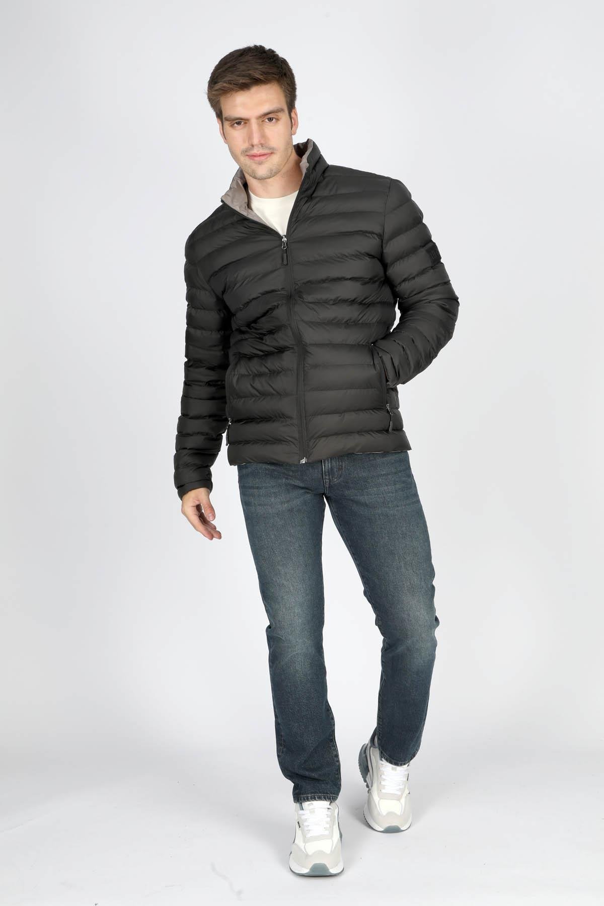 Terra Erkek Dik Yaka Çift Taraflı Mont Lacivert - Lee Cooper Türkiye