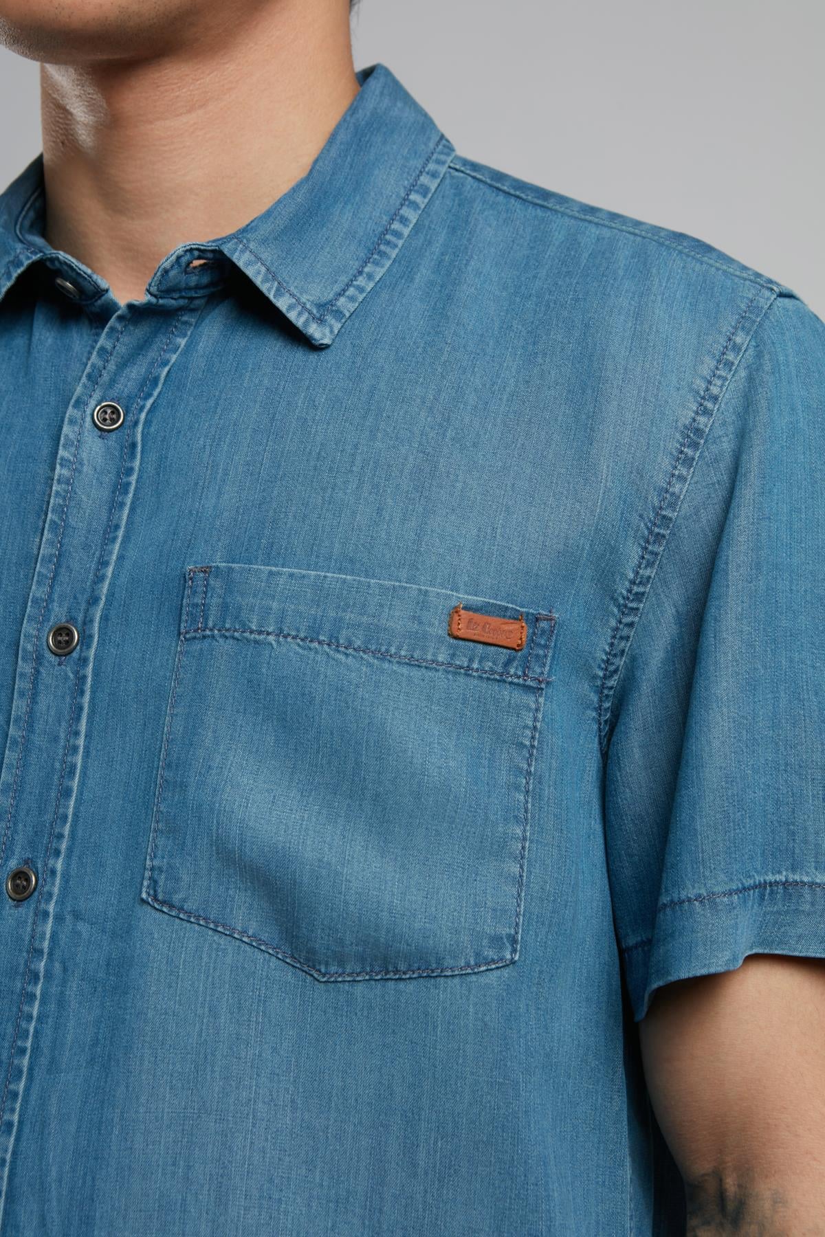 Worner 3 Erkek Jean Gömlek - Lee Cooper Türkiye