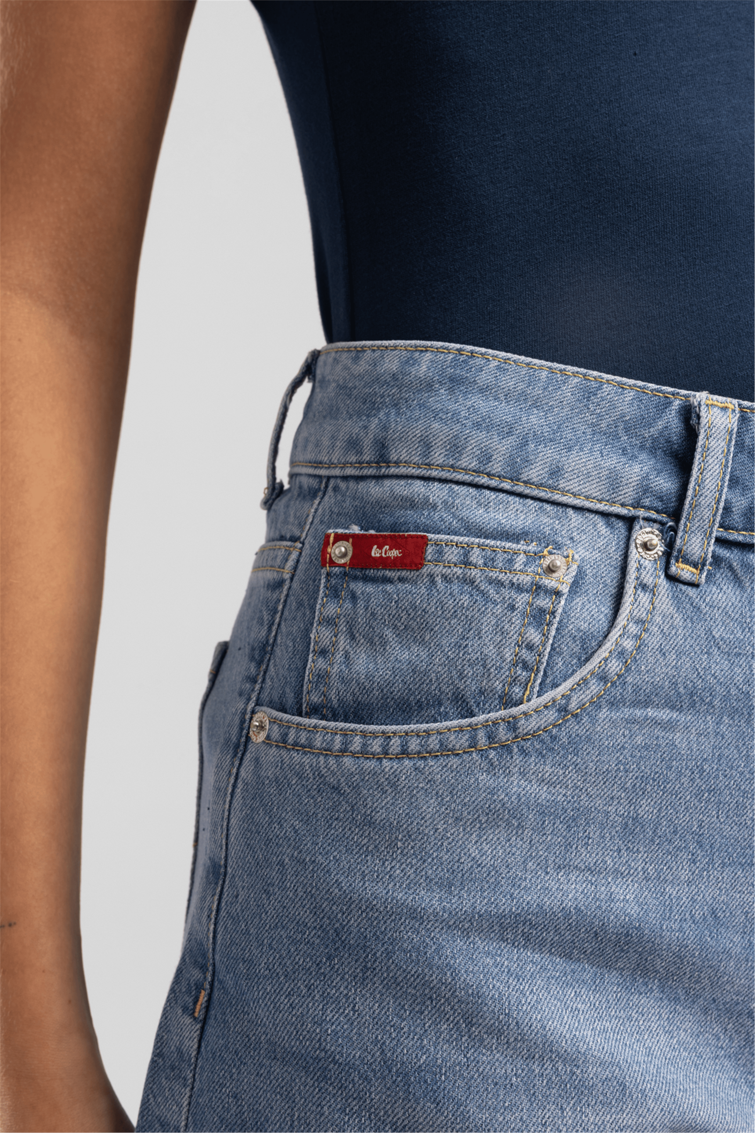 Zaı Kadın Jean Şort Mavi - Lee Cooper Türkiye