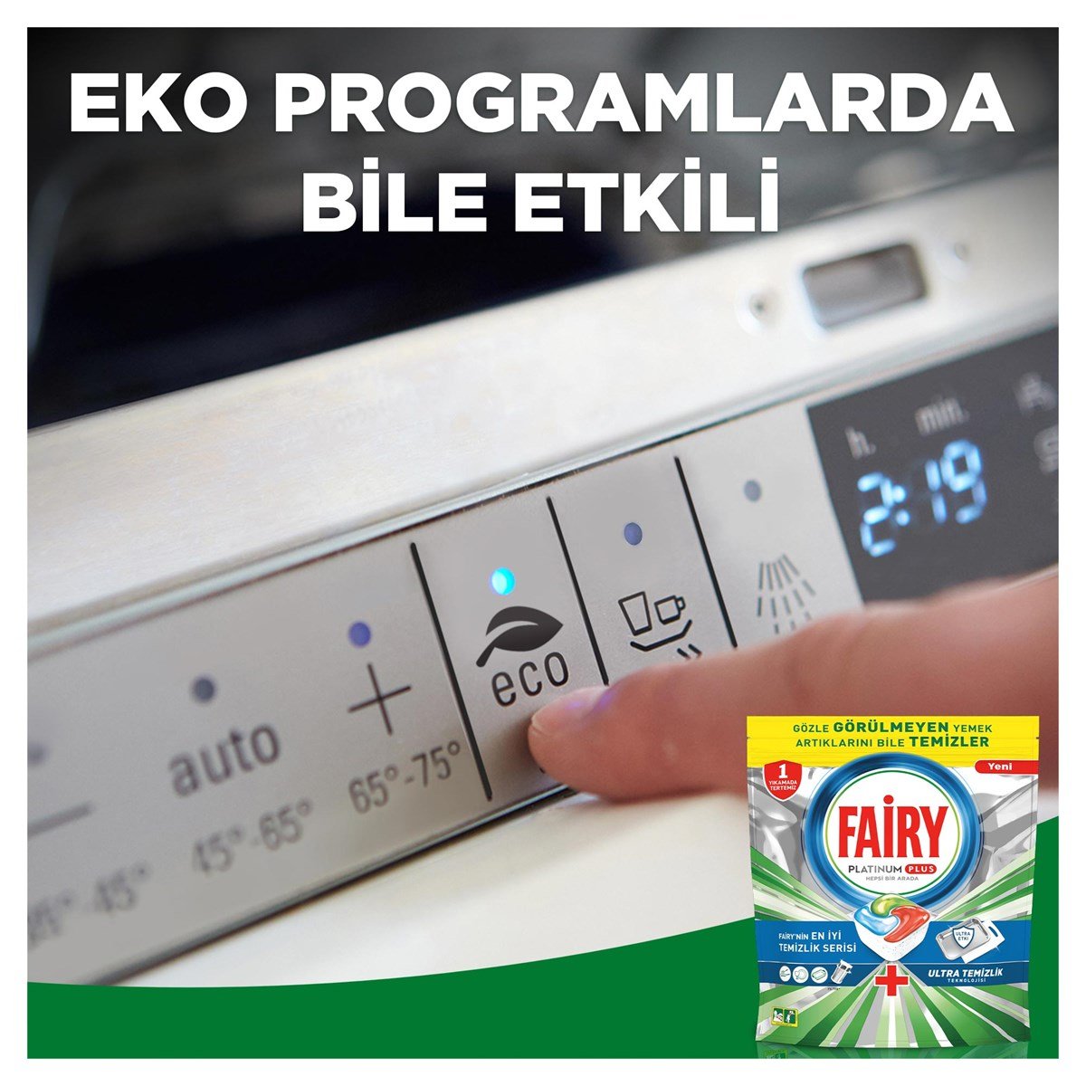 Fairy Platinum Plus Ultra Temizlik 12 Yıkama Bulaşık Makinesi Deterjanı  Kapsülü