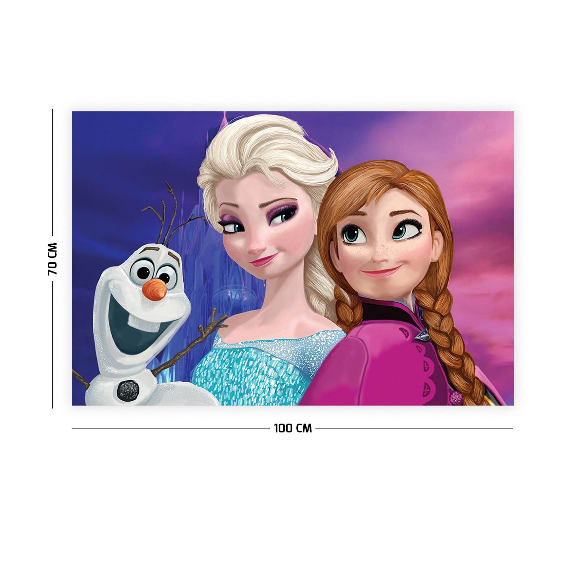 Vagonik Elsa ve Anna Duvar Örtüsü - Kampanya, İndirim