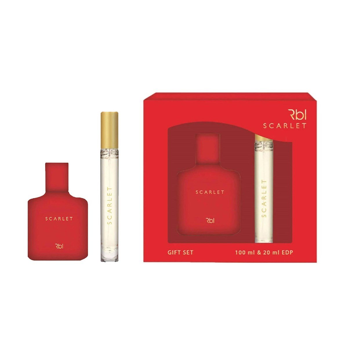 Rebul Scarlet EDT 100ML + 20ML Kadın Parfüm Seti - Kampanya, İndirim