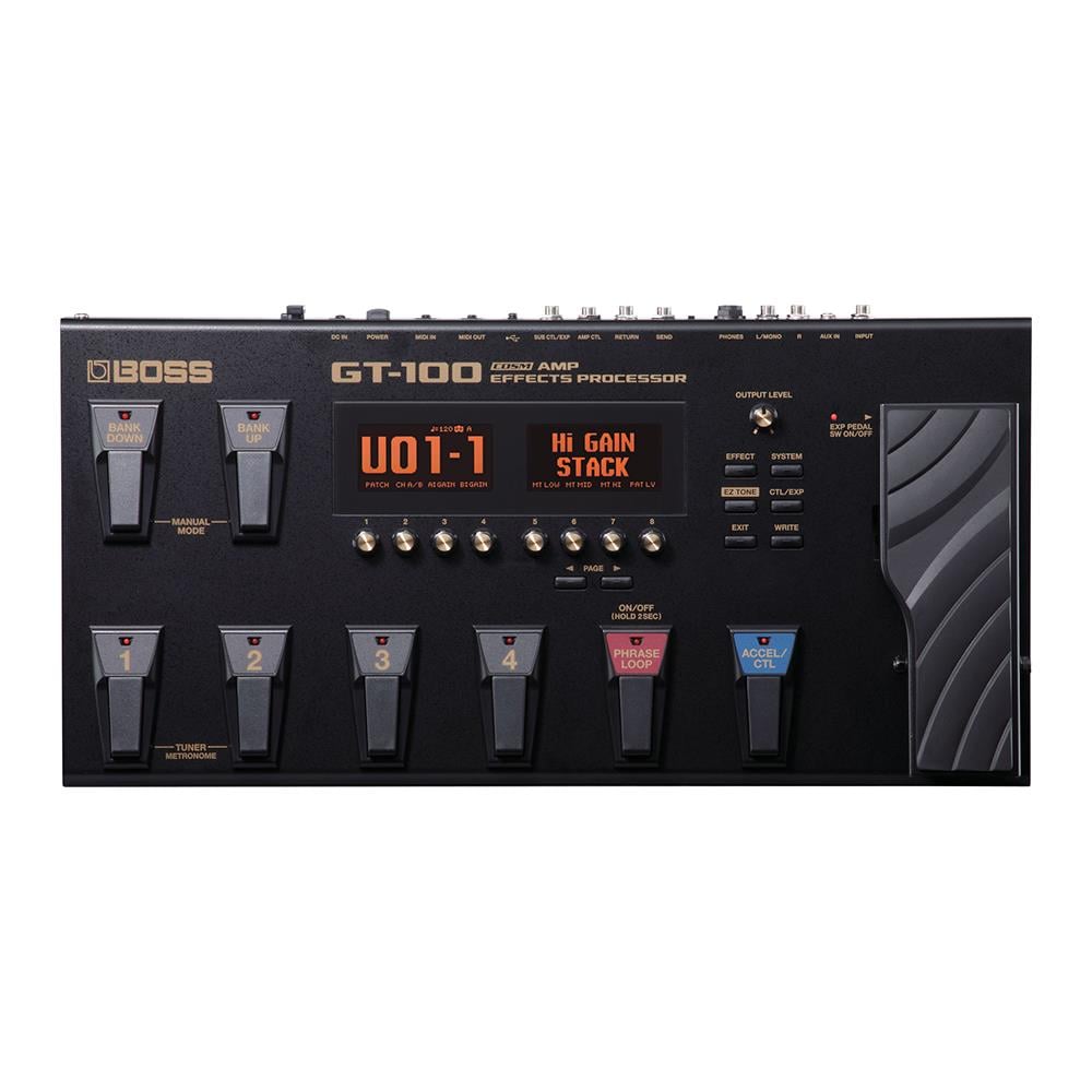 Boss GT-100 Gitar Prosesörü (ADAPTÖR HEDİYELİ)