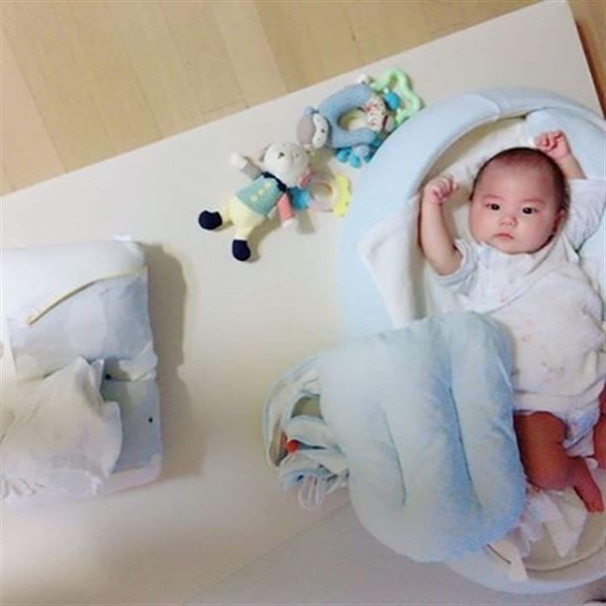 Kokonanny Blue Wave Inovatif Bebek Yatağı Bebek Yatağı