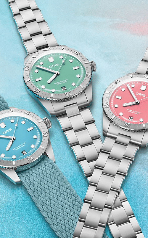 Oris 01 733 7771 4058 07 8 19 18 Diver Sixty-Five Erkek Kol Saati