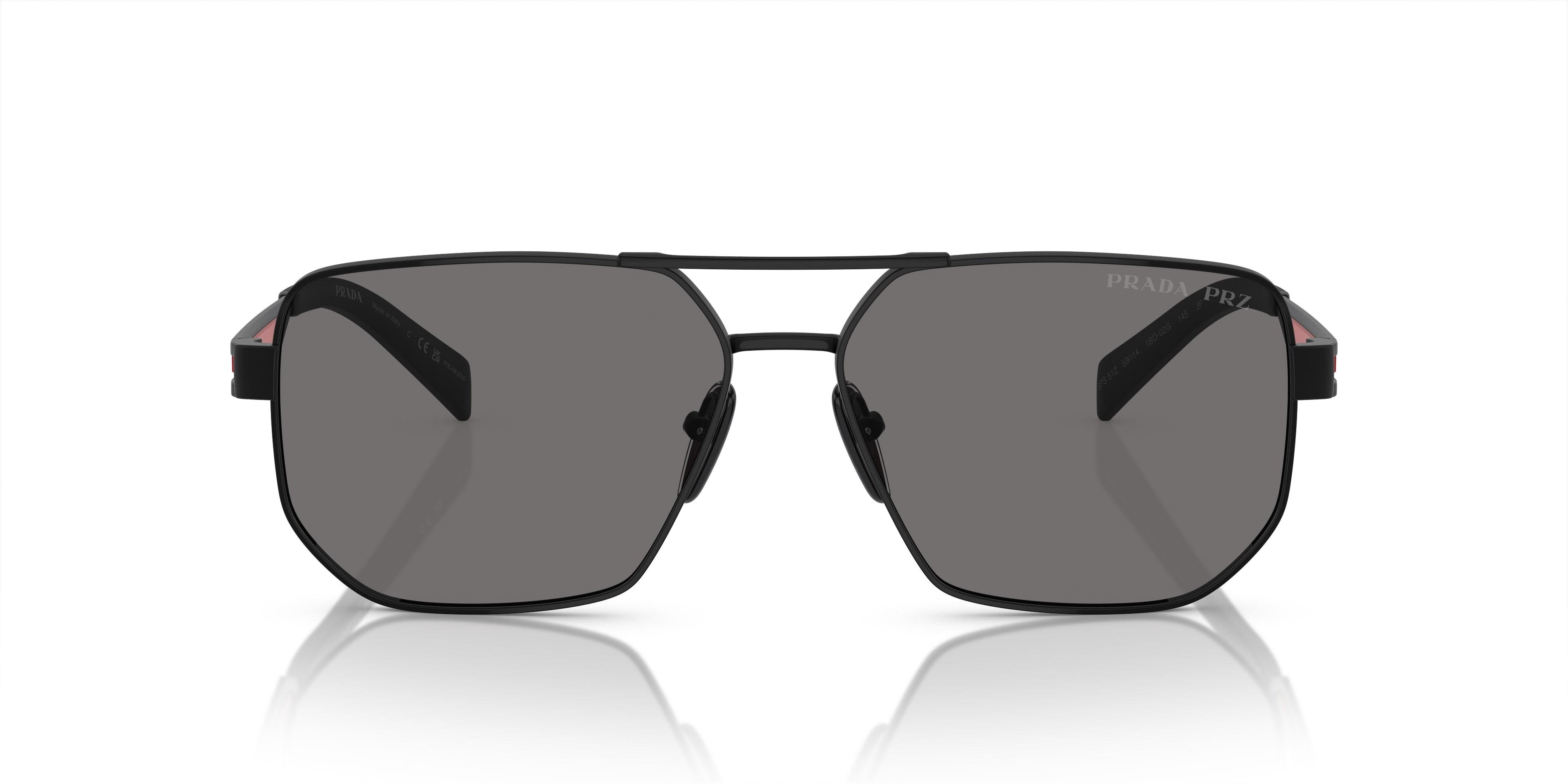 プラダ サングラス SPS 51Z 59□14 19K-60A 145 3N 5%OFF クーポン配布中】PRADA サングラス SPS 51Z 59□14 19K