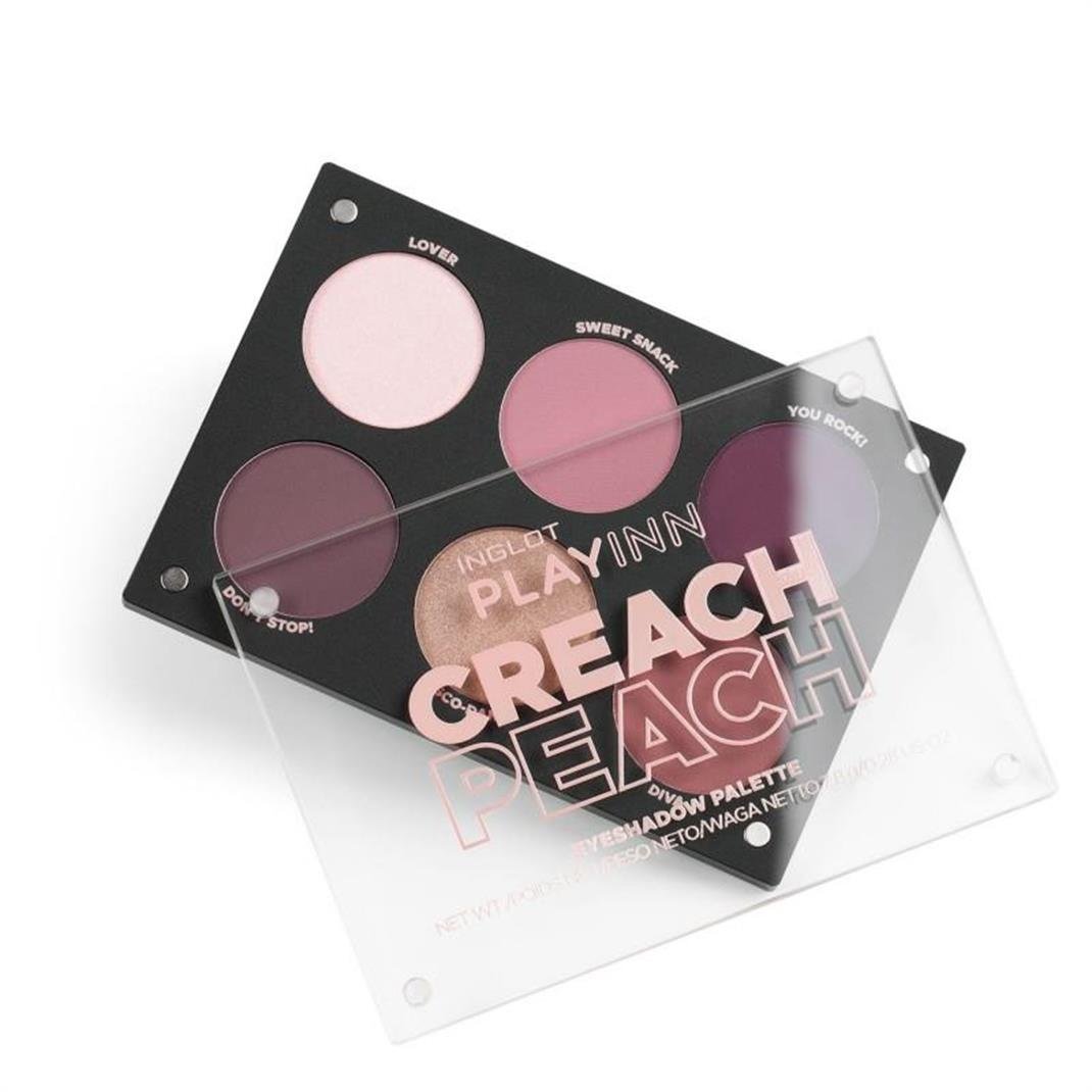 INGLOT PLAYINN Creach Peach Eye Shadow Palette | INGLOT