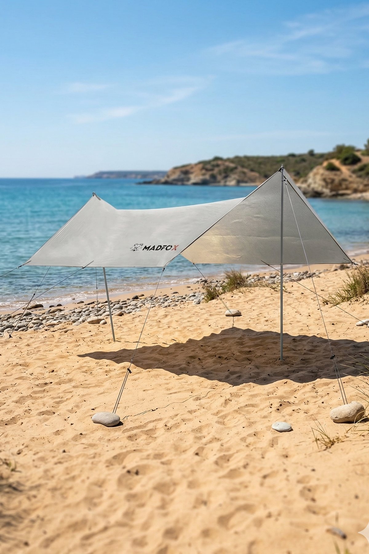 cotton KOKAGE tarp WIDE “BIG SHADOW” Madfox Oem Tarp 4X3 Mt Güneş Ve Rüzgar Koruma Brandası