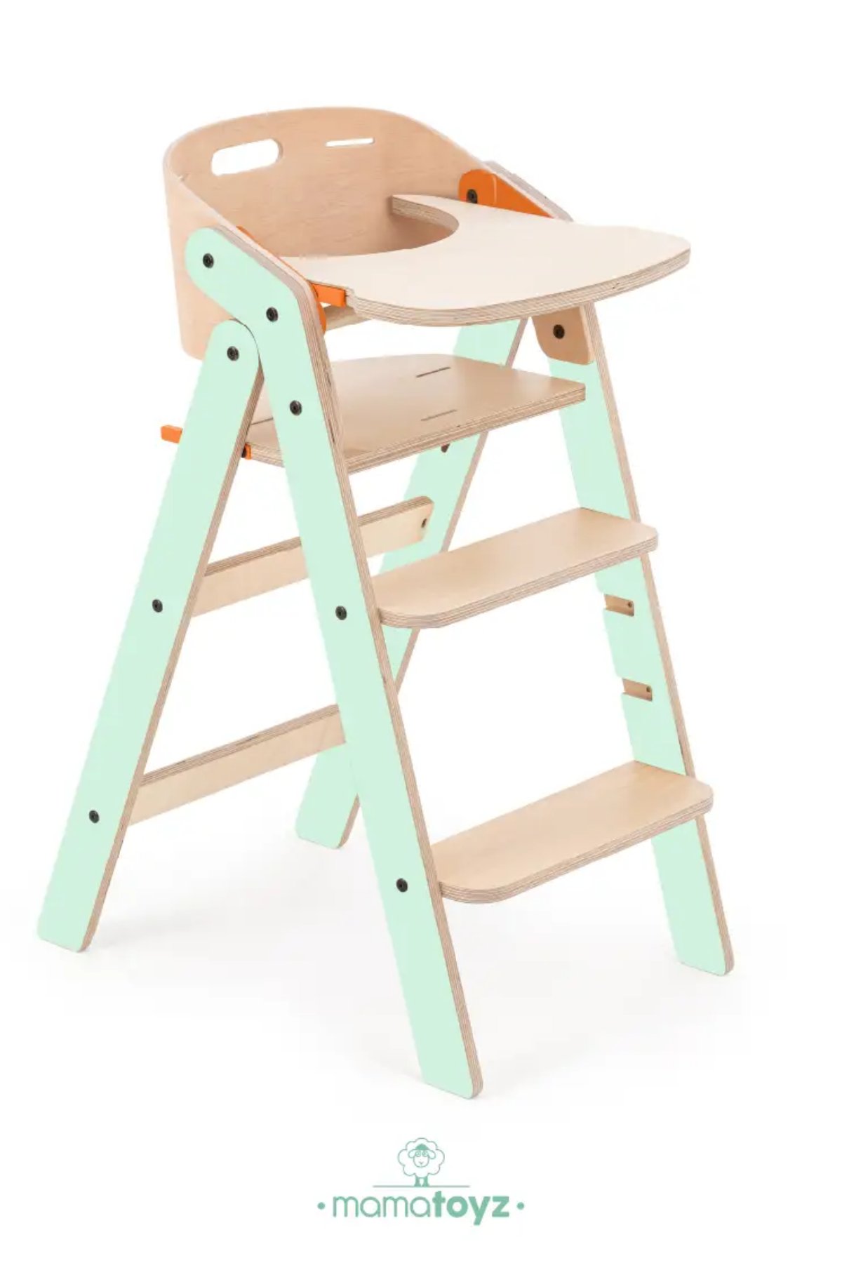 Mamatoyz 10MYCHAIR Allınone Mınt - Foldable Hıghchaır Katlanabilir