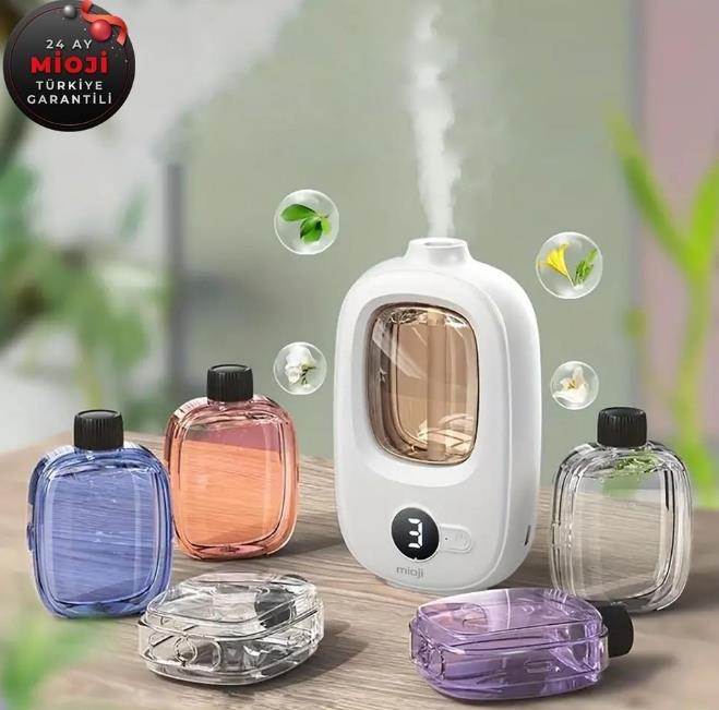 Mioji Mio Smell 2x Yeni Nesil Şarjlı Otomatik Oda Kokusu Makinesi
