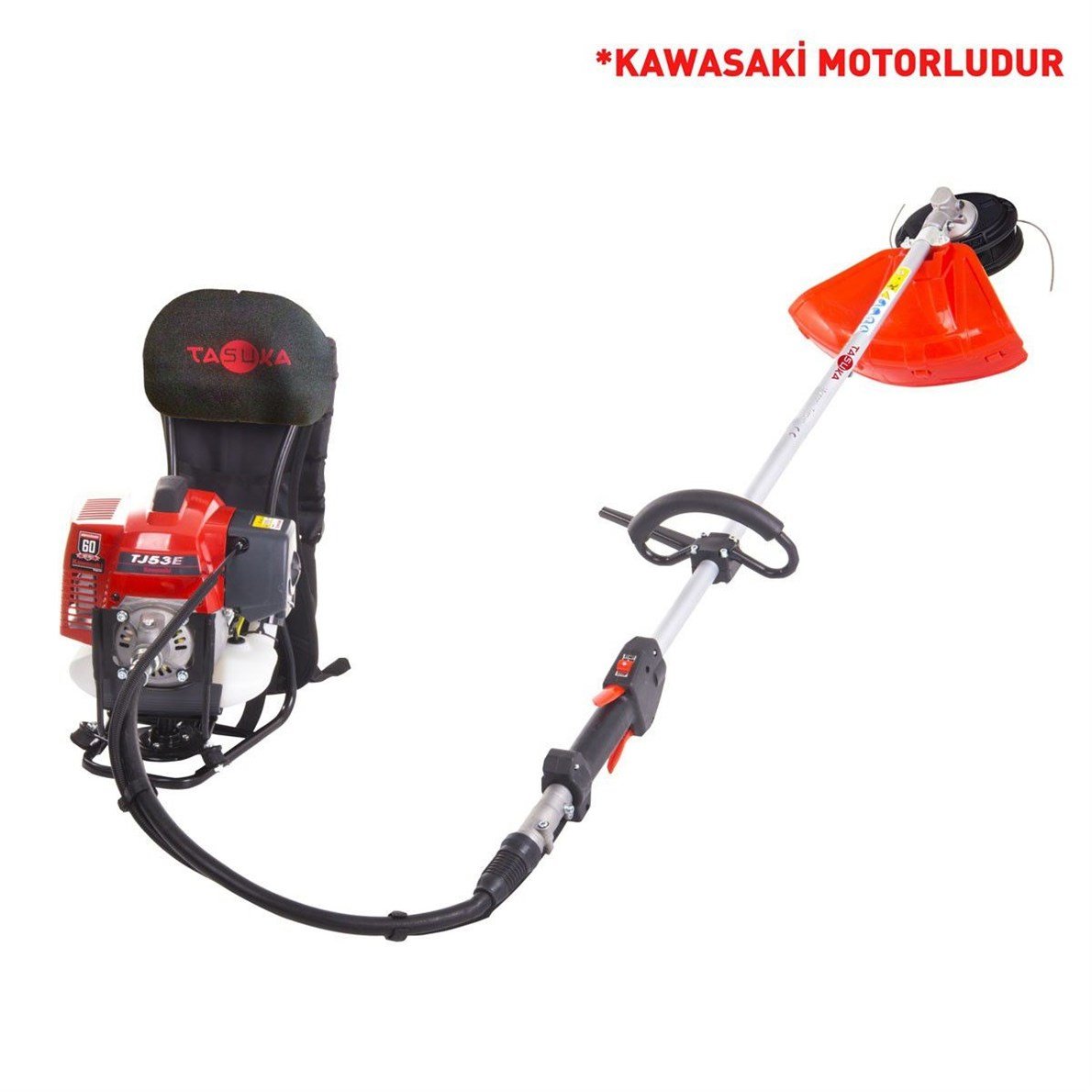 Kawasaki Tj53 Tasuka Bg520 Motorlu Sırt Tırpan | Ereyon