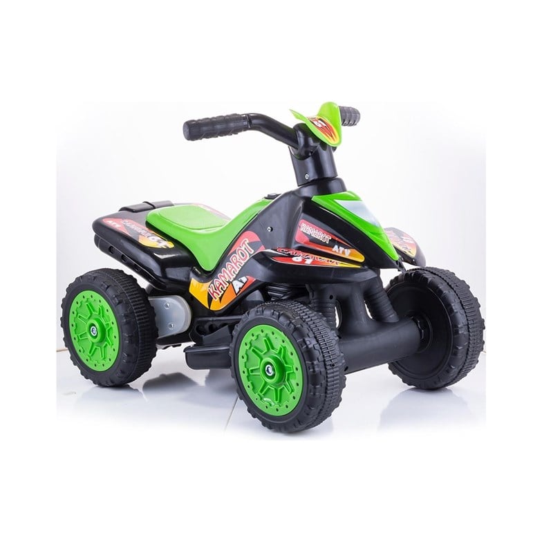 Laki Toys 6V Akülü Atv Araba Motor Motosiklet Siyah Yeşil Renk | Ereyon