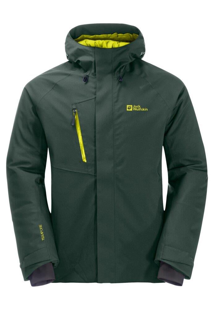 Jack Wolfskin Troposphere INS JKT M Erkek Outdoor Ceket 1115321 T0138 Black Olive Firefly