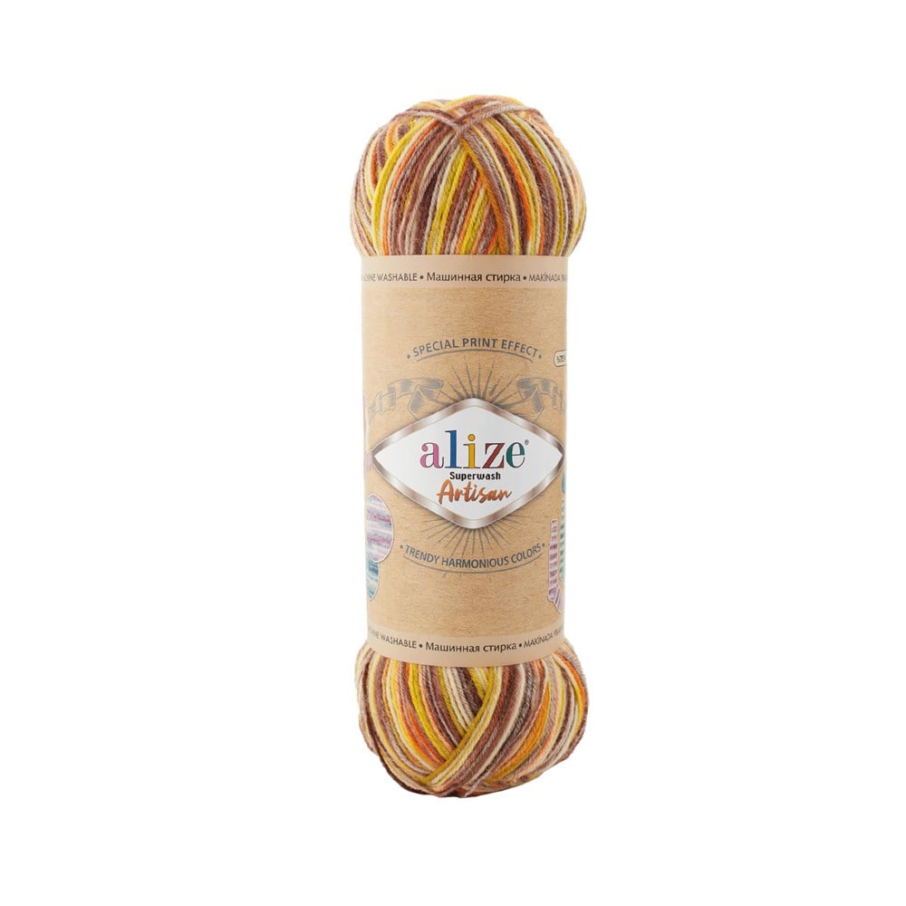 Birbirinden güzel renk seçenekleri ile Alize Süperwash Artisan