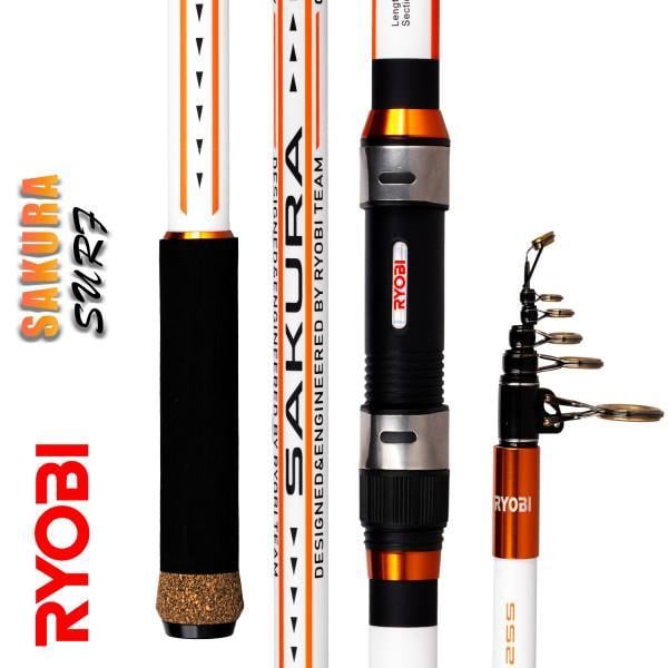 Ryobi Sakura 400 Cm 100-250 Gr Surf Olta Kamışı İle Balık