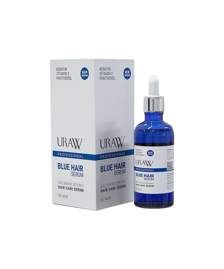 Uraw Cosmetics Blue Hair Serum (Mavi Serum) 50 ML