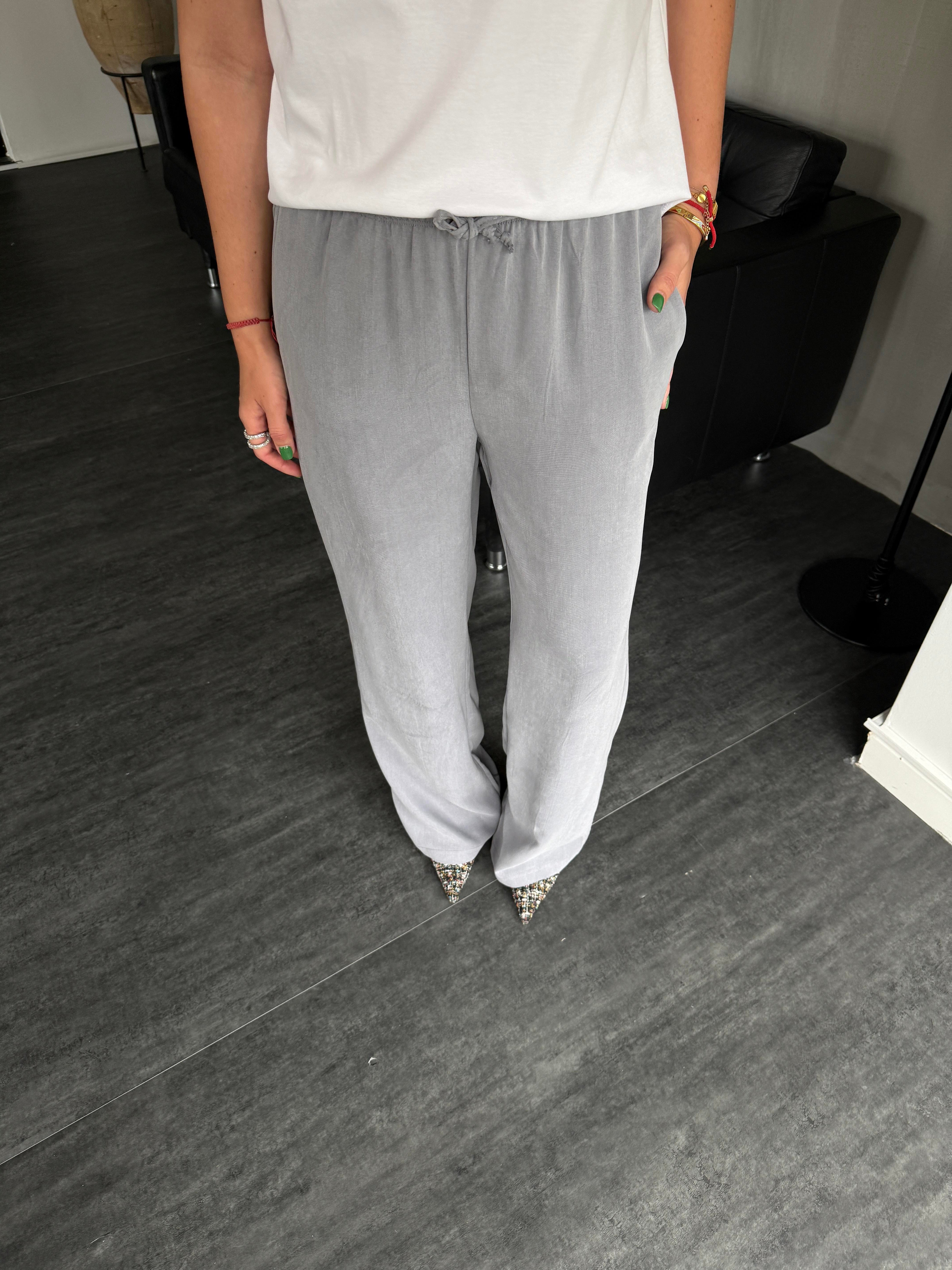 Orijinal Marka , Tencel Modal , Gri Pantolon